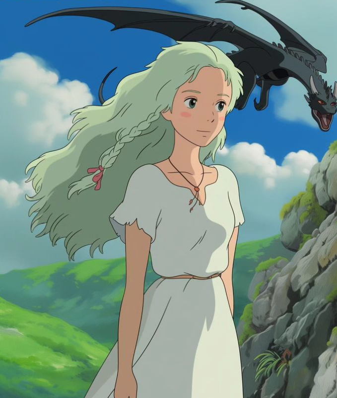  Game of Thrones as a Ghibli movie