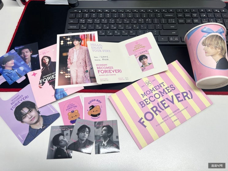  성수 아이돌생일카페 B DAY 성수대형카페비데이
