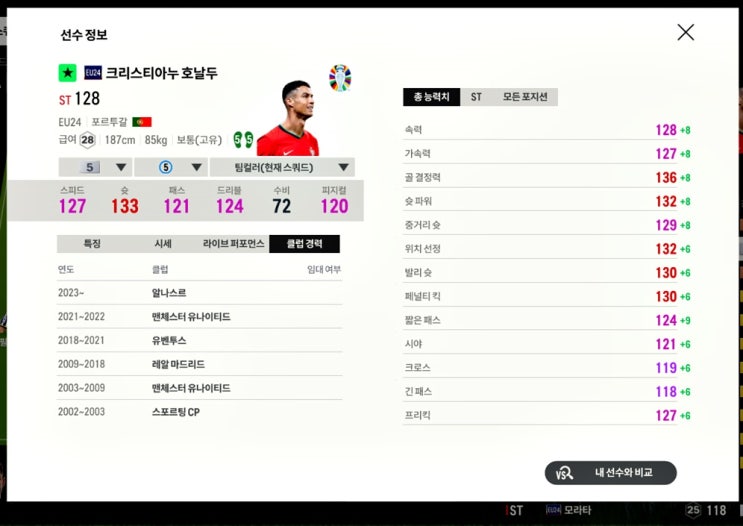 <b>유로</b> EU24 <b>호날두</b> 은카 리얼 찐 후기