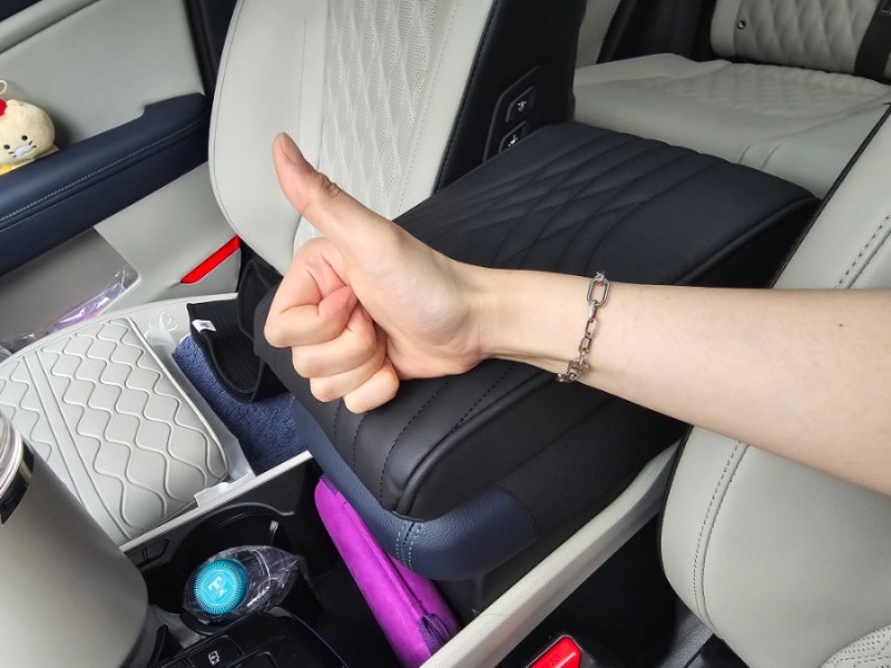 스포티지팔걸이쿠션 차량용팔받침 ㅣ카템 자동차콘솔쿠션