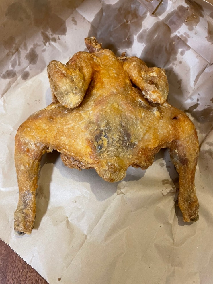 숙소에서 오붓한 치맥 가성비 좋은 가마치통닭 목포역점