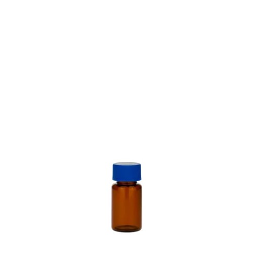  [유리초자] 5 ml 엠버 샘플 바이알 & 스크류 캡 5 ml Amber Storage Vial & Screw cap