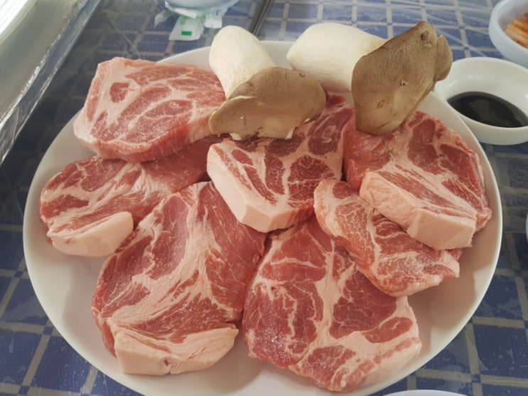  가평 자라섬 숯불구이 맛집 여우사이