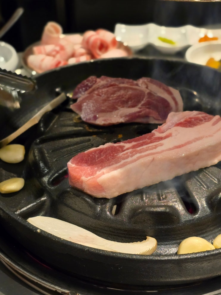  강남역 1번출구 근처 한돈 삼겹살 땡길때 한판도