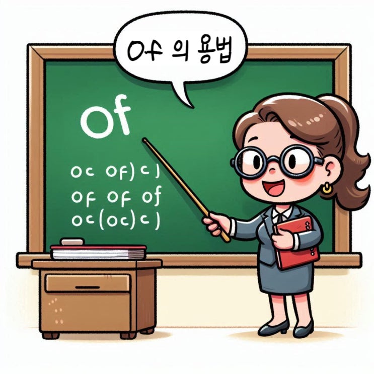  전치사 of  4가지 용법으로 간단하고 쉽게 정리해 보자