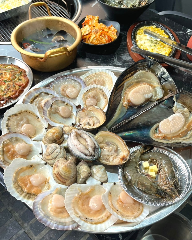  부산 서면 조개구이 맛집 ‘조개1번가’ 싱싱한 해산물 모듬구이 서면1번가 술집