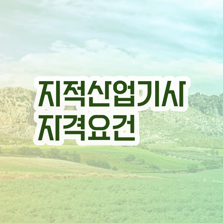  지적산업기사인강 지적산업기사 취득자격 온라인으로 15주만에 완료한 팁