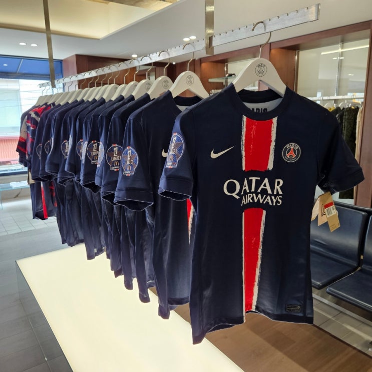  한국에서 파리생제르망 정품 유니폼을 살수 있는 곳이 있다?!! 압구정 "파리생제르망(PSG) 플래그쉽스토어" 방문기