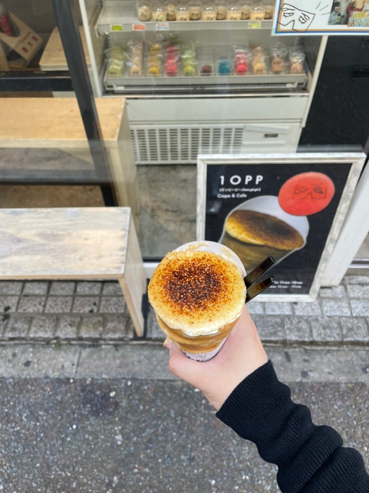  [후쿠오카] 텐진 다이묘 인스타 핫플 '10PP' 크림브릴레 크레페 후기!