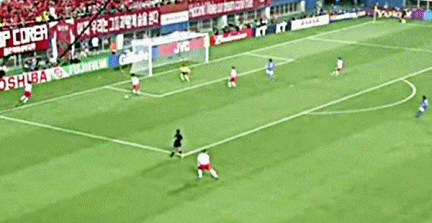  2002 월드컵 이탈리아전 볼전개