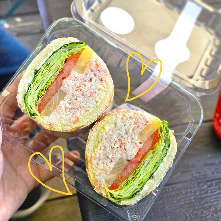  속초 홍게샌드위치 751샌드위치 속초맛집 본점 맛평가