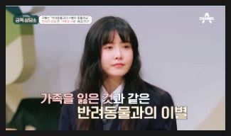  배우 구혜선이 금쪽 상담소에서 밝힌 반려동물과의 이별 충격, 펫로스 증후군에 대해