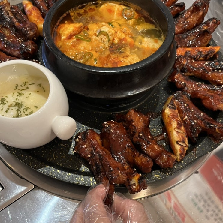  일산등갈비 라페스타 맛집 중랑등갈비