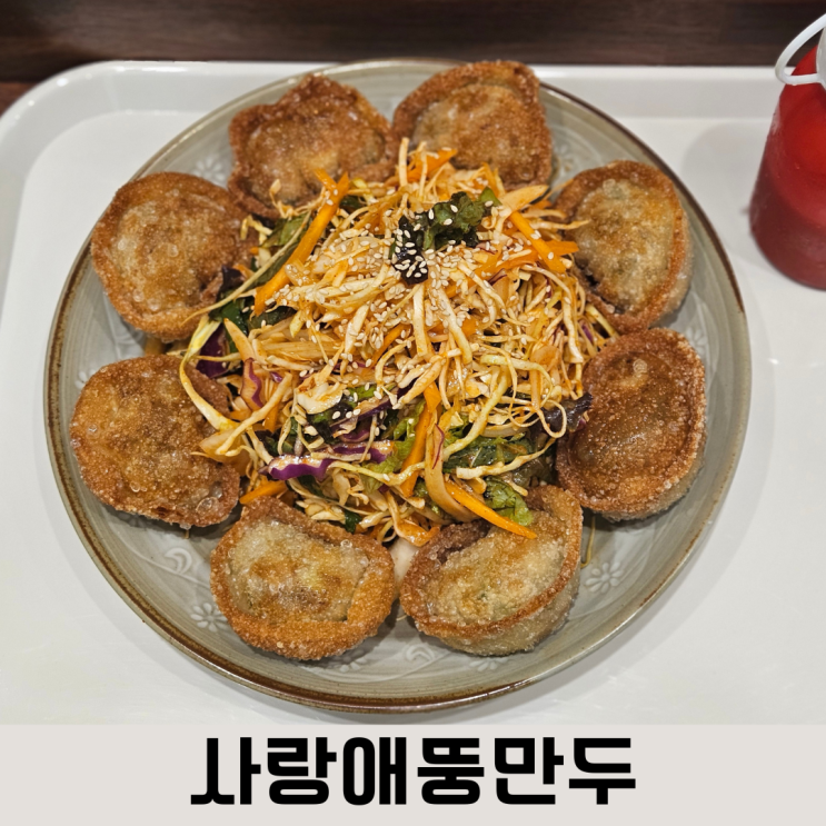  국내산 재료로 만든 수제만두 도안동맛집 사랑애만두