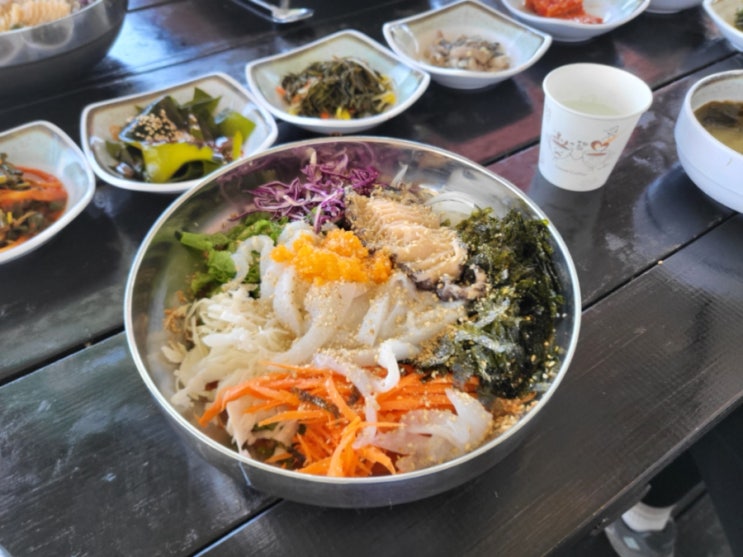  여수 금오도 맛집 물회 찐으로 맛있는 섬사랑횟집