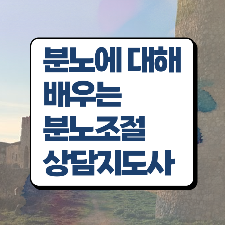  분노조절상담지도사2급인강 분노조절상담지도사자격증 합격 전략 , 급여