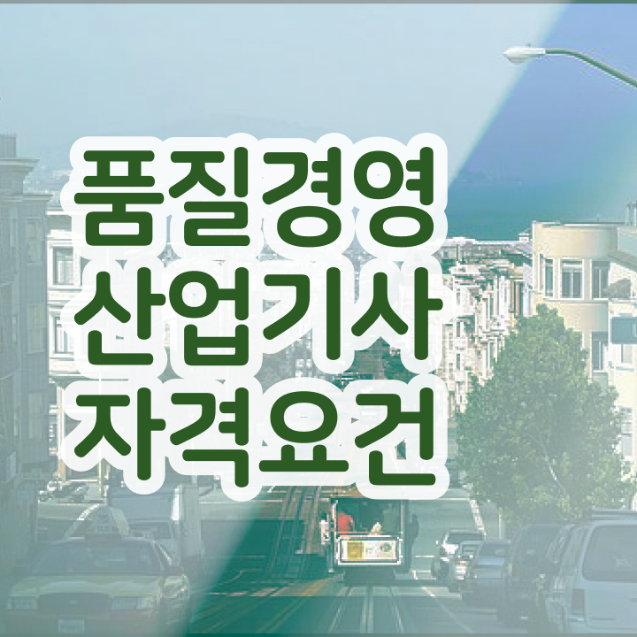  품질경영산업기사 시험 과목 품질경영산업기사 시험응시조건 온라인으로 5달만에 끝낸 팁