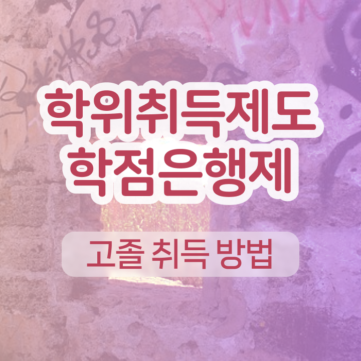  학점은행제 수업 실무경력 없어도 온라인 원격 평생교육원 통해서 단기간에 완료한 전략