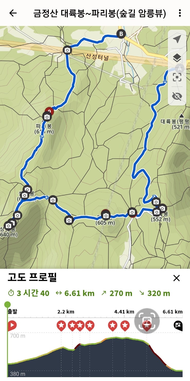 오랜만에 동기들과 금정산 산행 ~ 동래시장까지...