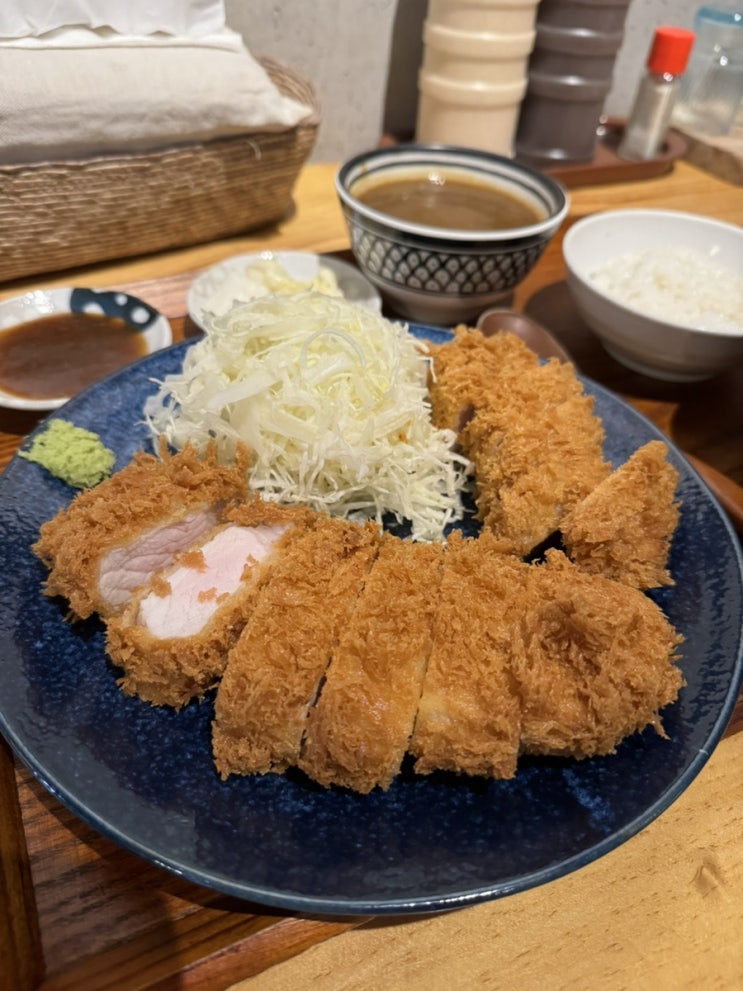  [카츠바이콘반] 도산공원 압구정로데오 돈까스 맛집 서울 3대 돈까스 내돈내산 웨이팅 주차