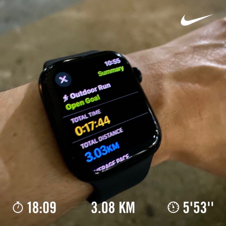  러닝로그_240606 3km GG런