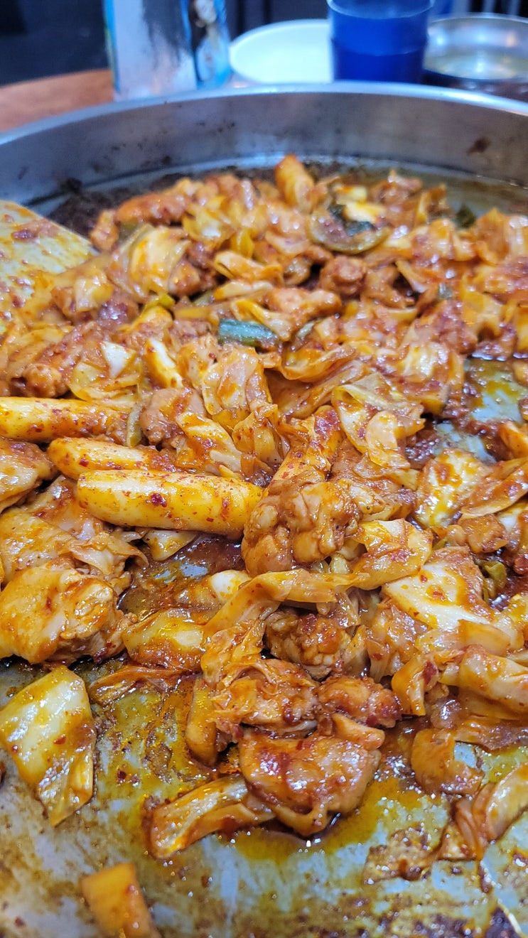  내돈내산 강동구 명일역 찐닭갈비맛집 춘천산골닭갈비 명일점