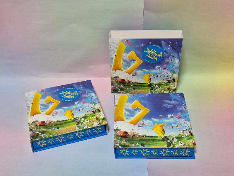 SEVENTEEN迷你專輯 HEAVEN 樂神 克拉版隨機專輯開箱心得 (+隨機小卡): 人類的慾望是無止盡的