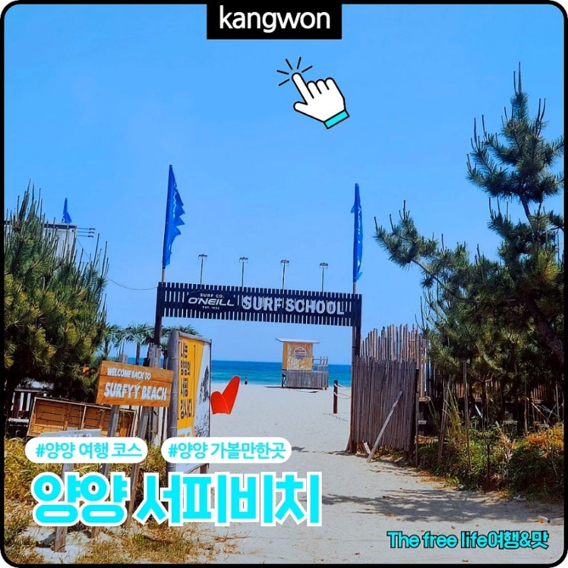 강원도 양양 가볼만한곳 양양 서피비치 카페 선셋바
