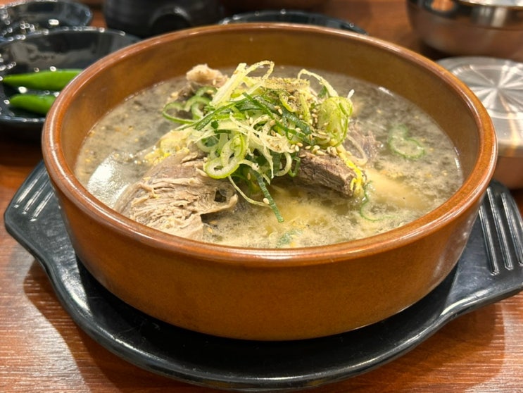  대구 성서 이곡동 뿌리깊은갈비탕&육개장 맛집