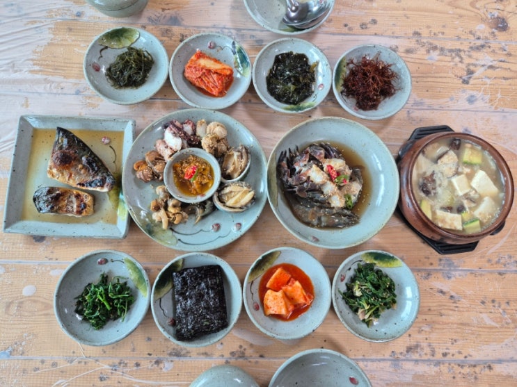  남해 미조 맛집 갯내음식당 횟집 추천