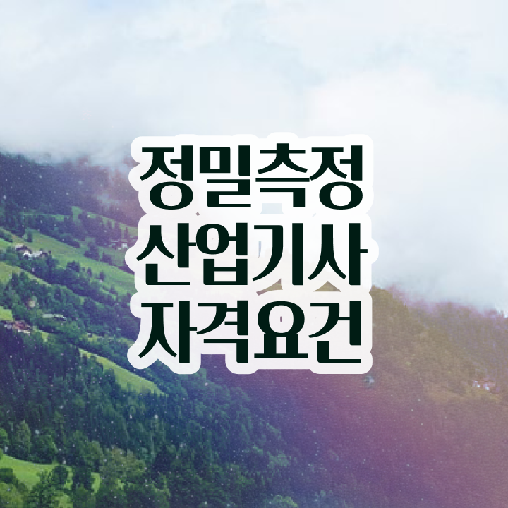  정밀측정산업기사 자격 요건 정밀측정산업기사 취득자격 집에서 온라인으로 4달 안에 준비한 방법