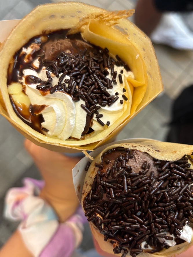  도쿄여행 신주쿠 크레페맛집 Crepe petit varie 주문방법 맛추천