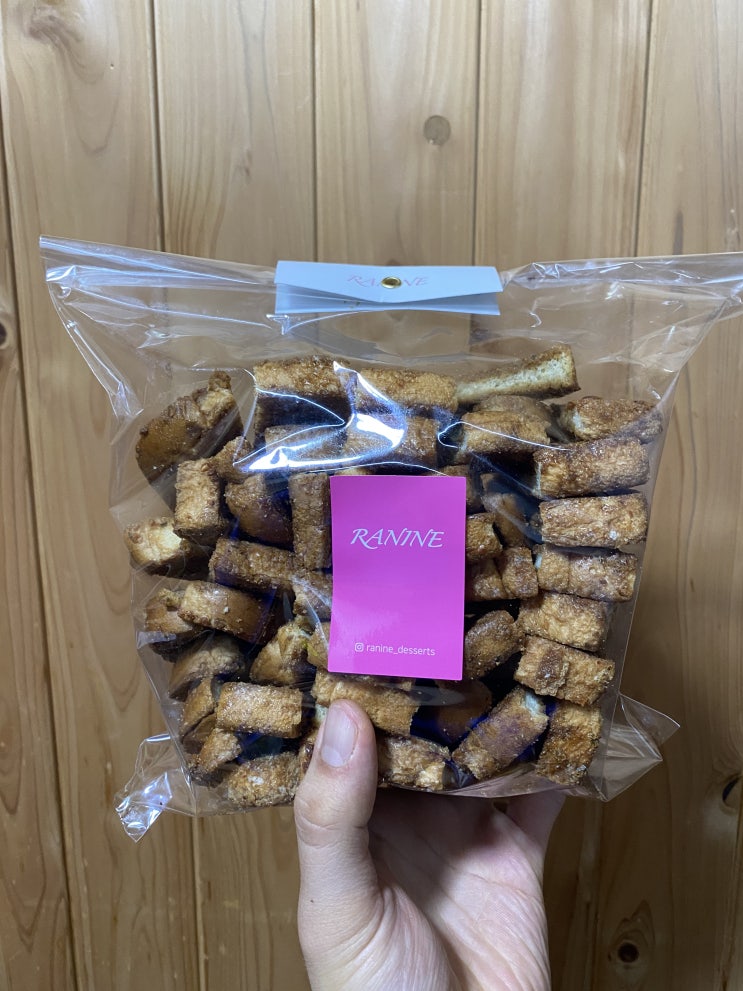  야심한 밤에 먹어도 좋은 유기농 간식 라니에 수제러스크 솔직후기 속이편한 수제간식