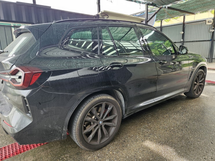  인천 서구 마전동세차장 - BMW X3 손세차 어디서 하실지 고민하려면