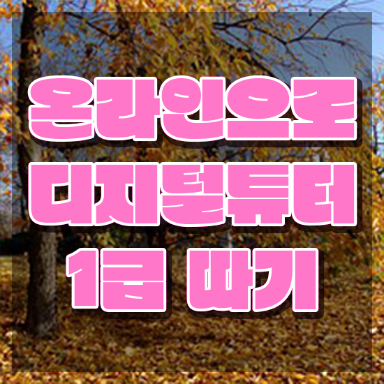  40대추천자격증 , 디지털튜터 인강으로 무자격 비전공자도 간편하게 준비한 꿀팁 모음