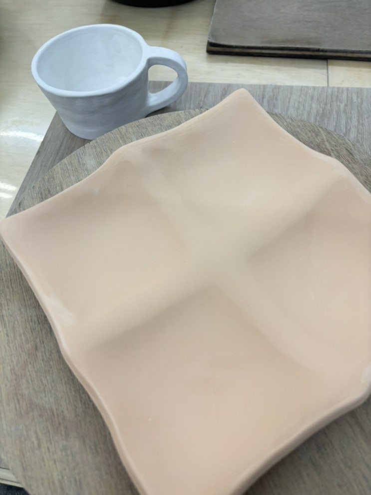  평촌 도자기 공방 화분 만들기