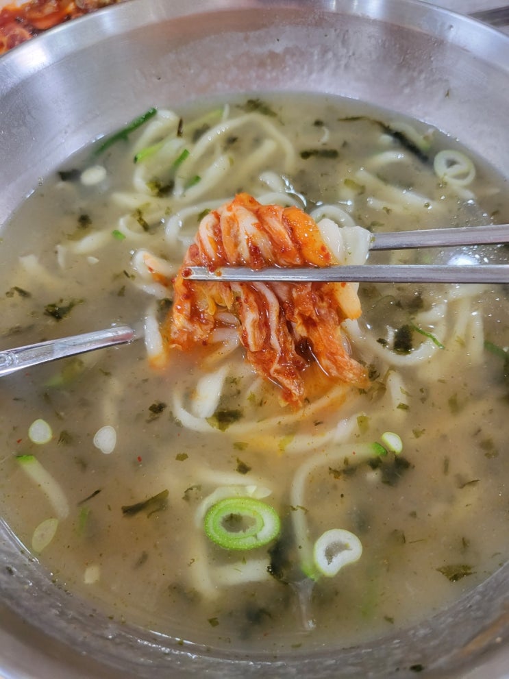  다대포 칼국수 맛집 양평칼국수 김치 먹으러 칼국수집 간다