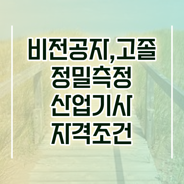  정밀측정산업기사 필기문제 정밀측정산업기사 응시조건 온라인 과정으로 5개월 만에 성공한 비법
