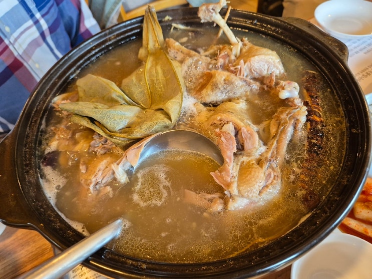  부천 까치울 맛집 청기와 오리촌 내돈내산-진한 오리백숙과 쫀득한 진흙구이까지 맛있는 곳
