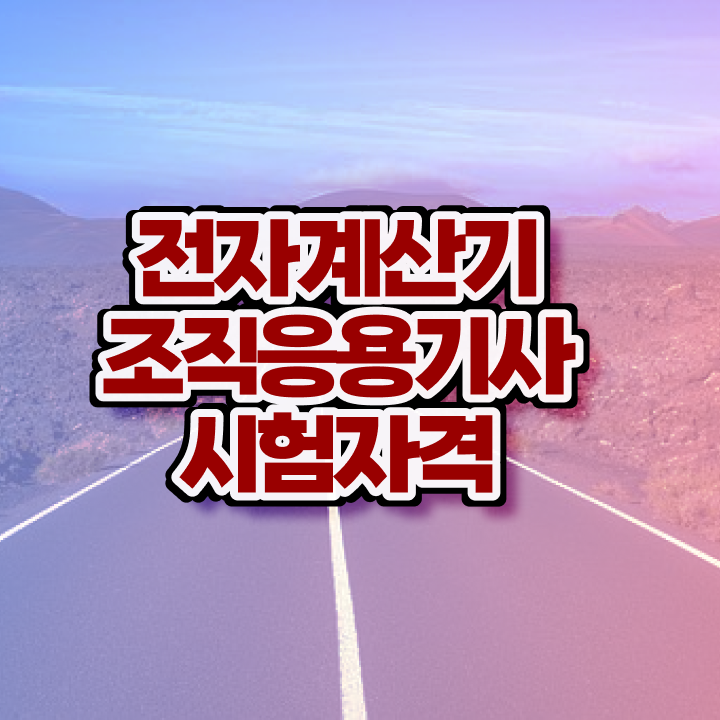  전자계산기조직응용기사 응시자격 집에서 온라인으로 5개월 만에 완료한 전략