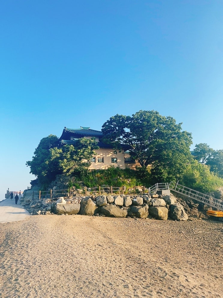  서산 명소 간월암 물때 시간표와 일몰 풍경