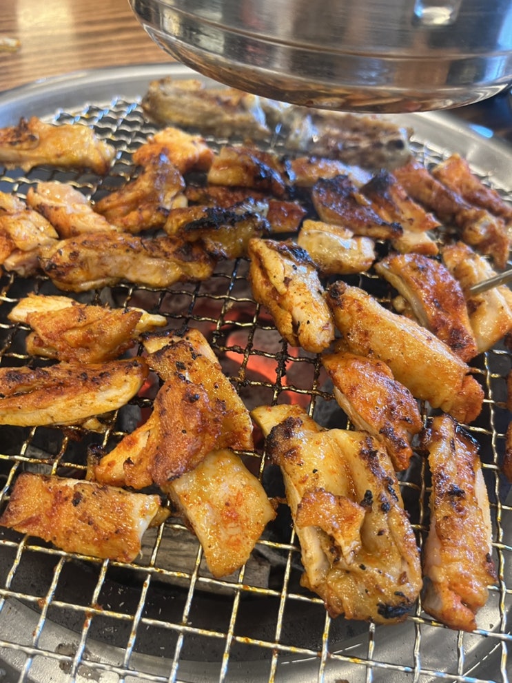  [학곡사거리막국수닭갈비] 숯불 추천은 노노 철판으로 가세요