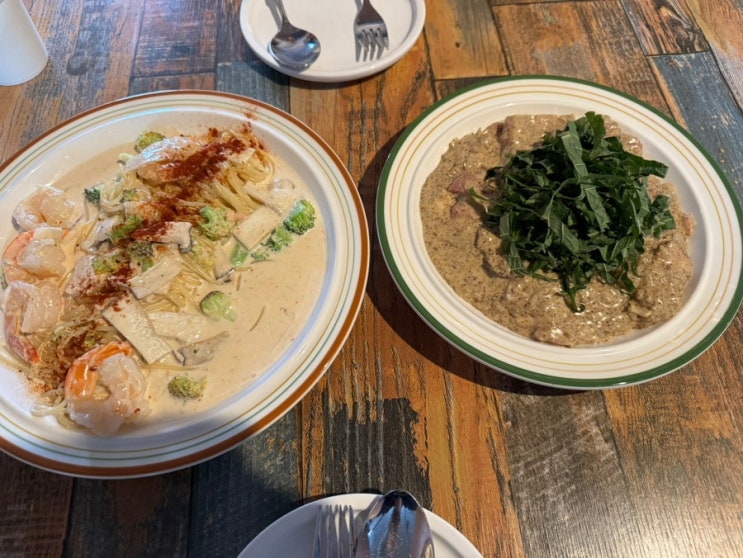 서울 맛집 탐방 영등포구 클럽용두 (명란새우크림파스타,들깨크림리조또)