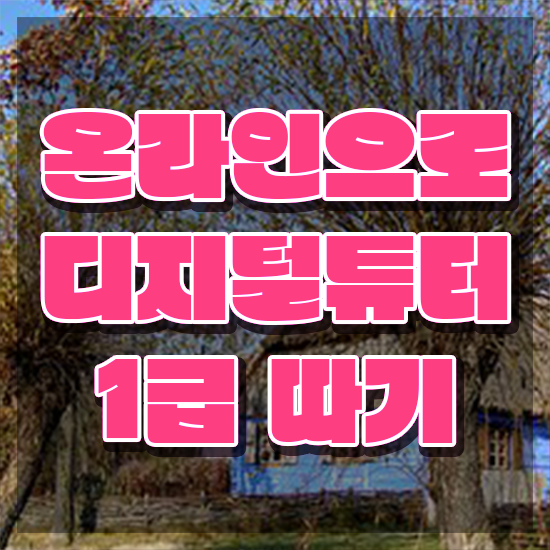  디지털 리터러시 뜻 ~ 디지털튜터 15일 만에 취득한 방법 요약해봤어요