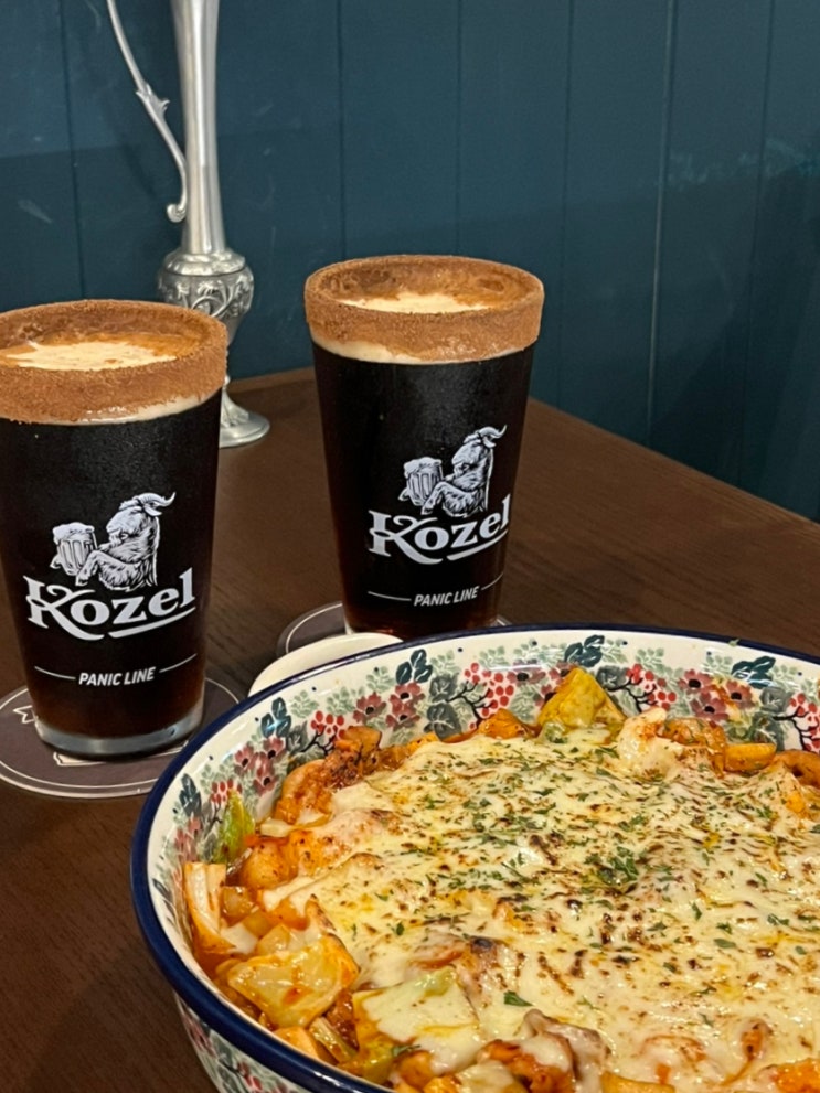  신중동 생맥주 맛집 필스너 하우스 가볍게 먹기 좋은 흑맥주