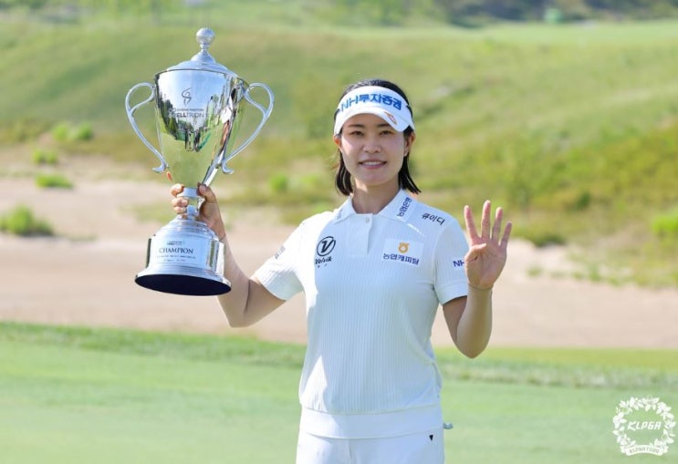 <b>박민지</b>,KLPGA 대한민국 최초 '<b>단일 대회</b> 4<b>연패</b>'