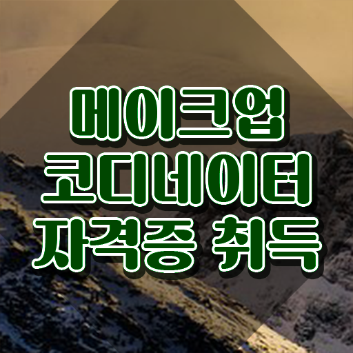  메이크업 국가자격증 독학 , 메이크업코디네이터 자격증 간단하게 학습한 후기 , 취업 전망