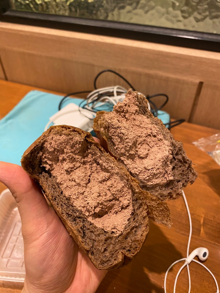  군산 수송동 빽다방 새벽까지영업 빽다방디저트 분석 감자빵 단팥크림빵 초코크림빵