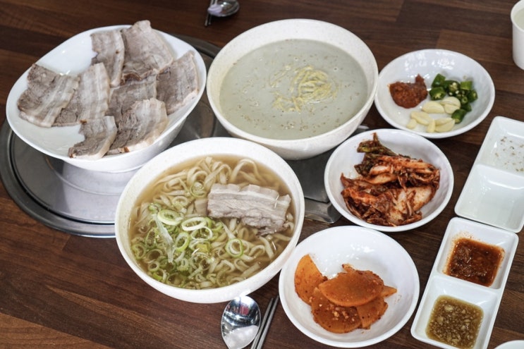 가성비 좋은 마성칼국수 의정부 칼국수 맛집 여름철 콩국수도 추천