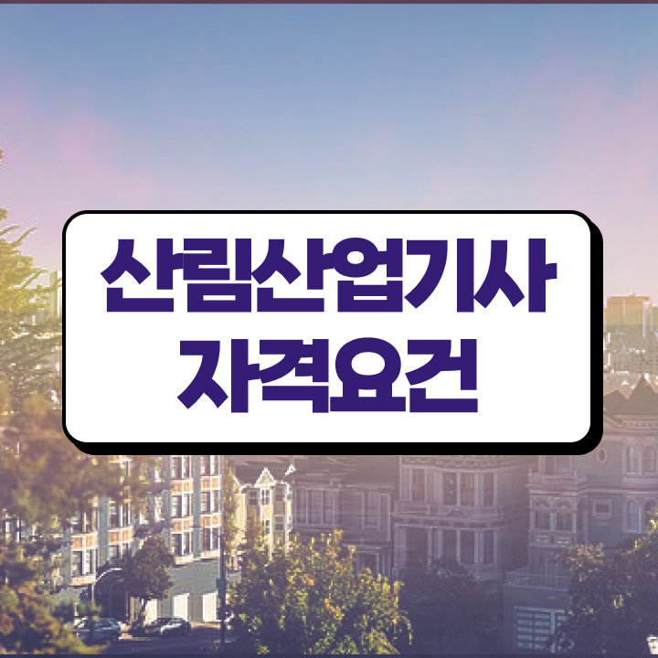  산림 산업기사교재 산림산업기사 시험응시자격 학점은행제로 5달만에 성공한 후기